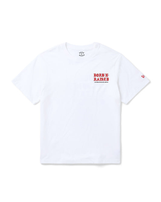 BORN X RAISED + DIABLOS DIABLITO TEE: WHITE