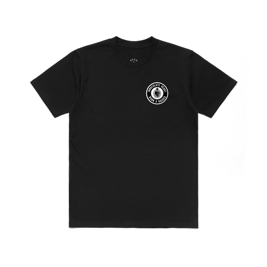 IMMACULATE TEE: BLACK