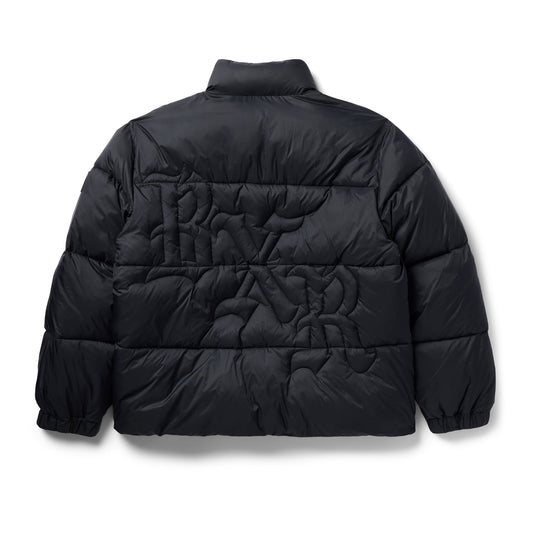 BXR PUFFER JACKET: BLACK