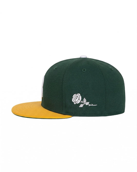 BXR SPORT: CAPITAL FITTED: FOREST GREEN / GOLD