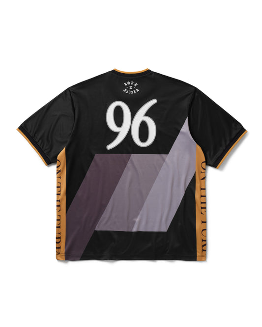 CREST SOCCER JERSEY: BLACK / GREY