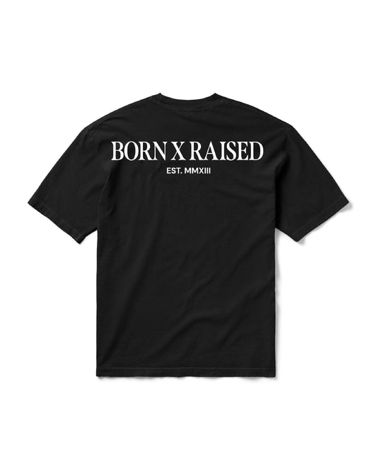 CREST TEE: BLACK