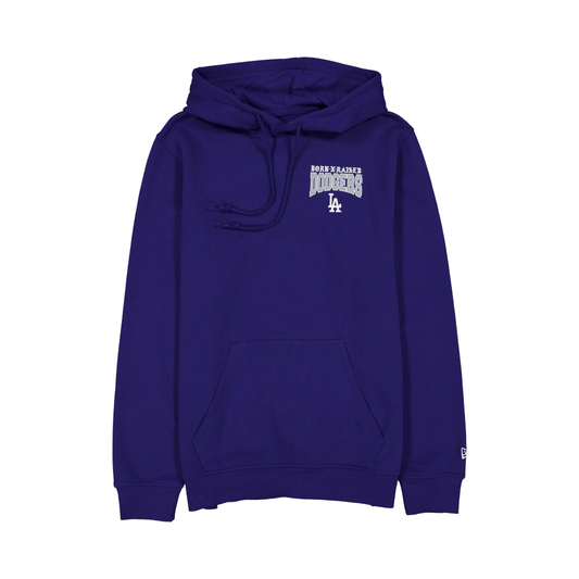 BORN X RAISED + DODGERS DOG HOODIE: BLUE