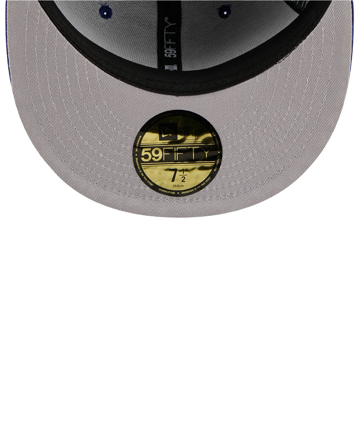 BORN X RAISED + DODGERS MONOGRAM FITTED: BLUE