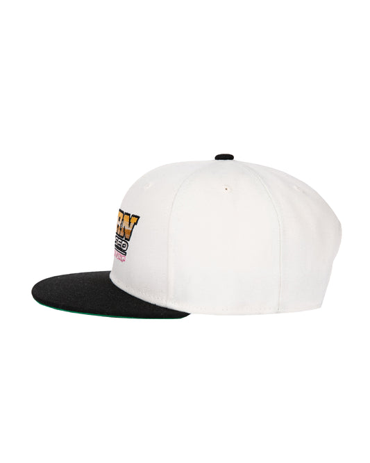 DRIFTER SNAPBACK: CREAM / BLACK