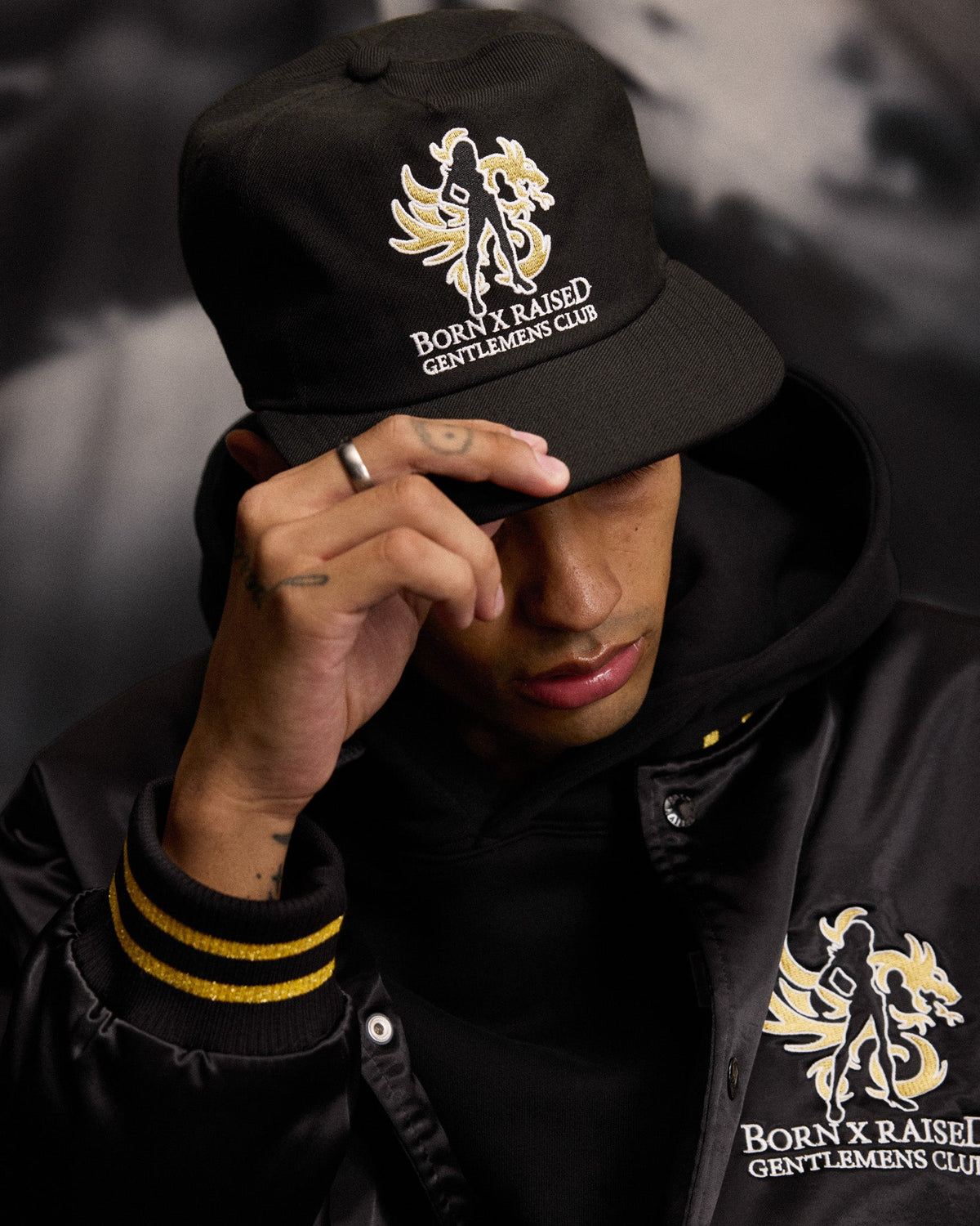 GENTLEMEN’S CLUB 5-PANEL: BLACK