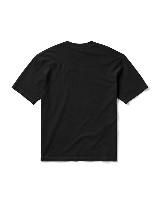 HEADLINE TEE: BLACK