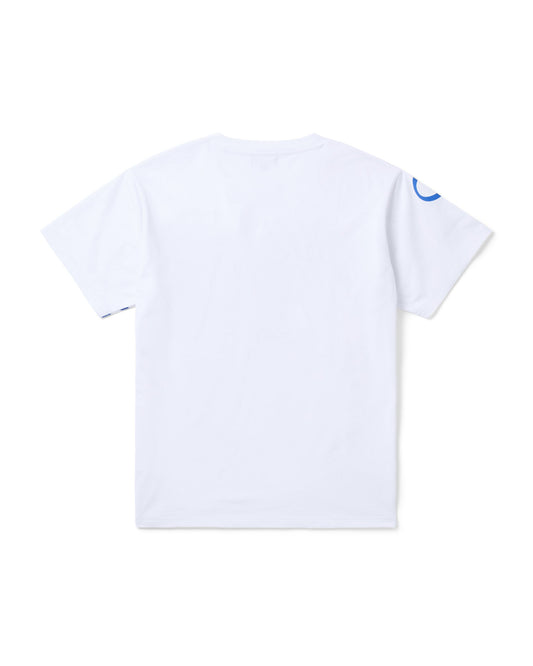 JUMBO SCRIPT TEE: WHITE