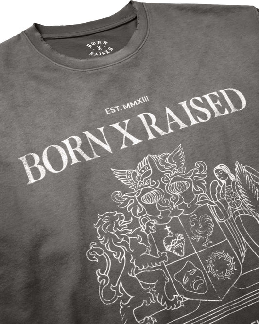 PARANOIA CREST LONGSLEEVE: VINTAGE BLACK