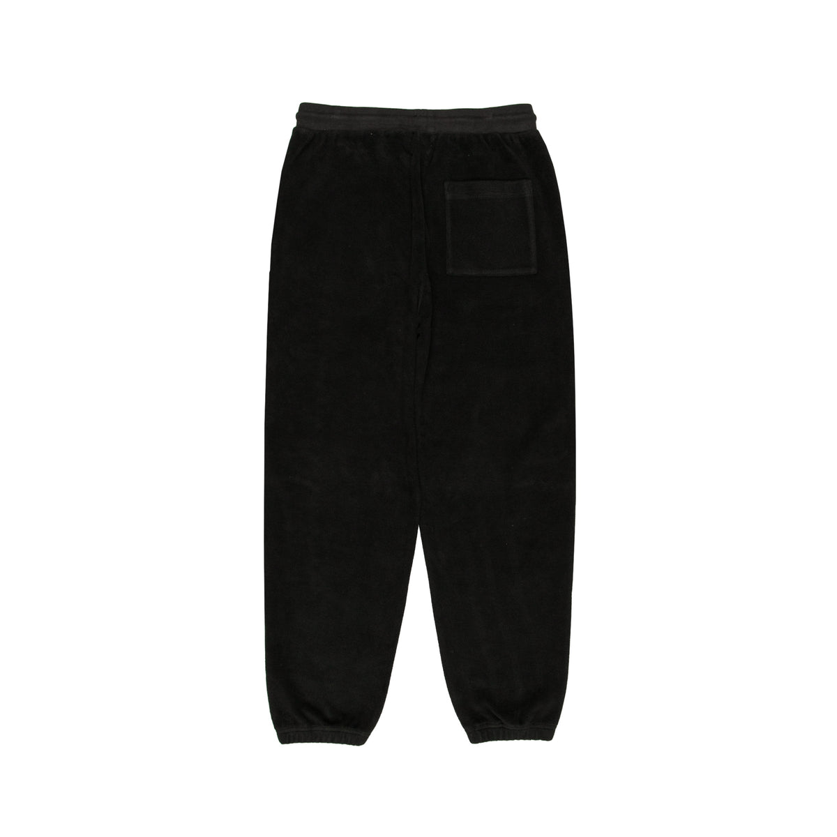 BXR EMBROIDERED INSIDE OUT SWEATPANTS: BLACK