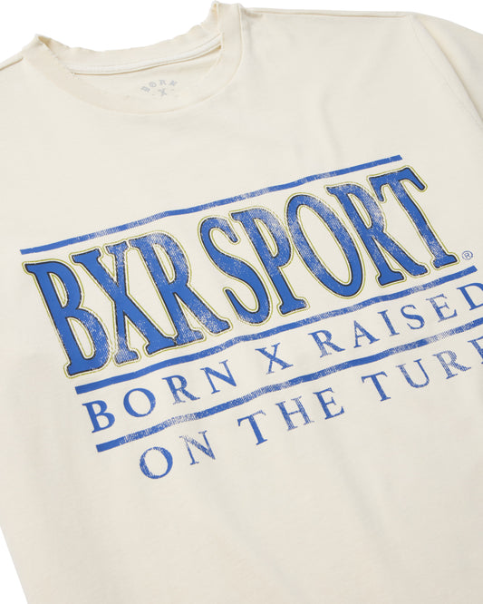 UNIVERSITY TEE: CREAM