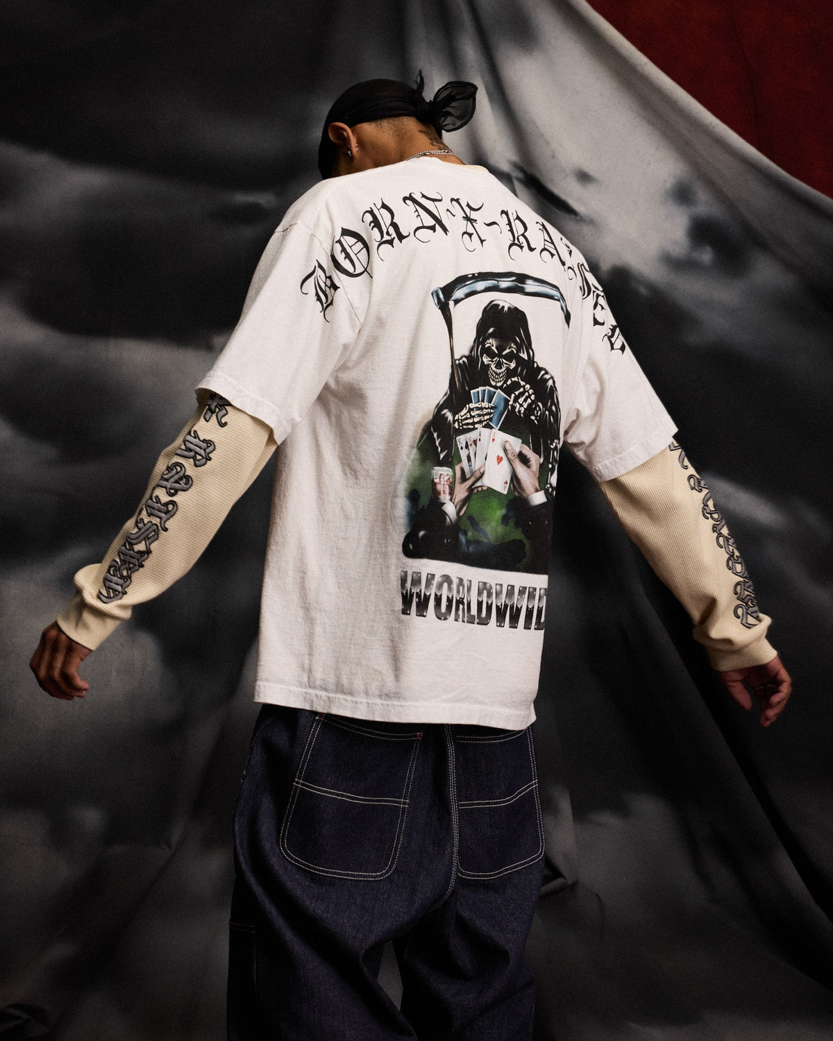 TWO PAIR TEE: WHITE