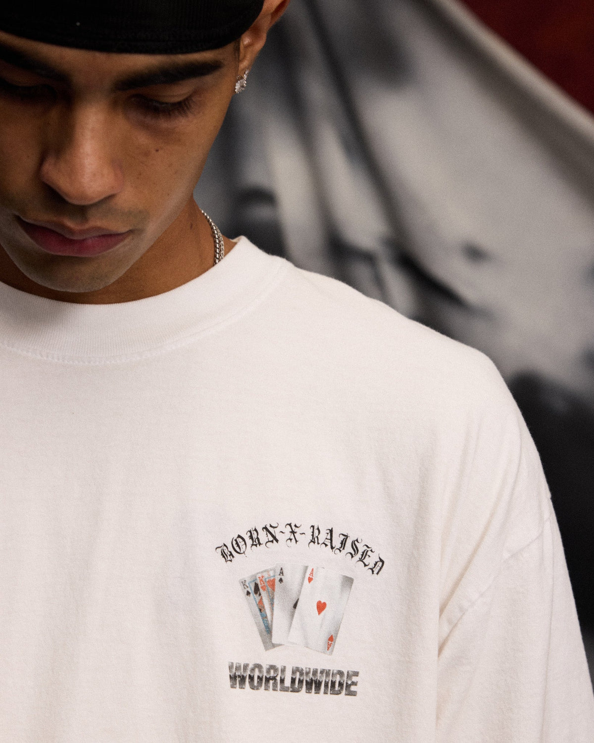 TWO PAIR TEE: BLACK