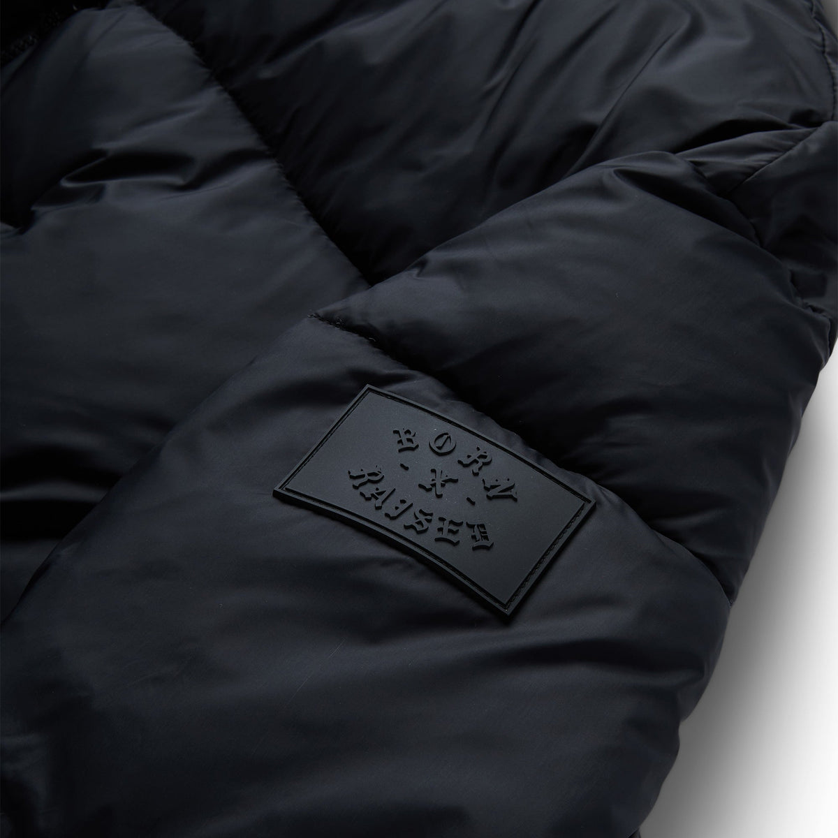 BXR PUFFER JACKET: BLACK