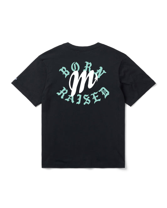 BORN X RAISED + DIABLOS ROCKER TEE: BLACK