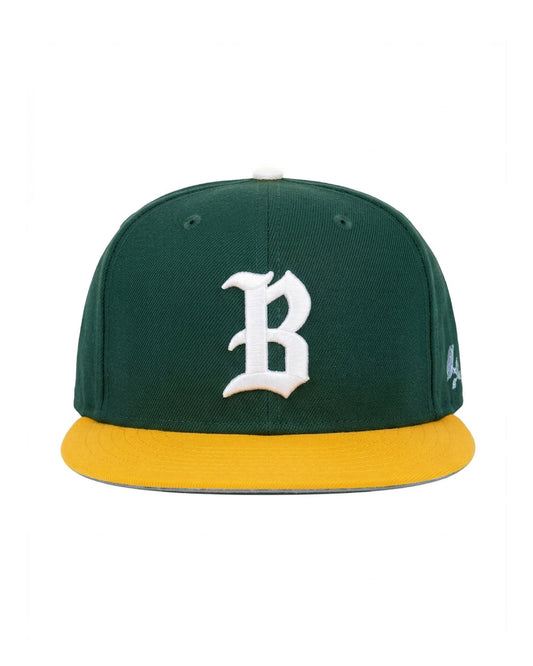 BXR SPORT: CAPITAL FITTED: FOREST GREEN / GOLD
