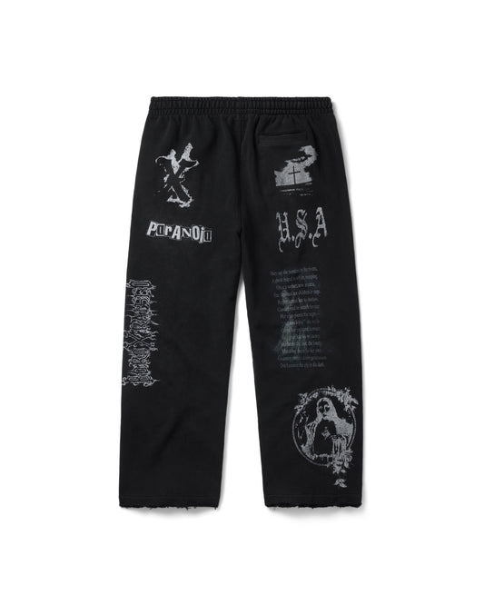 LLORONA SWEATS: VINTAGE BLACK