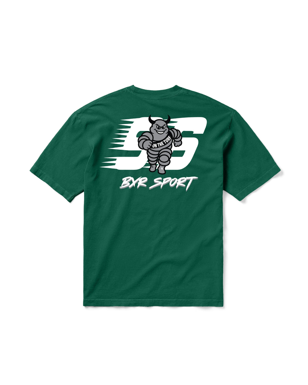 MOTO TEE: FOREST GREEN