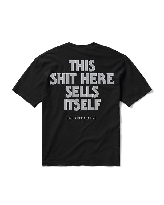 NOSE BEERS TEE: BLACK