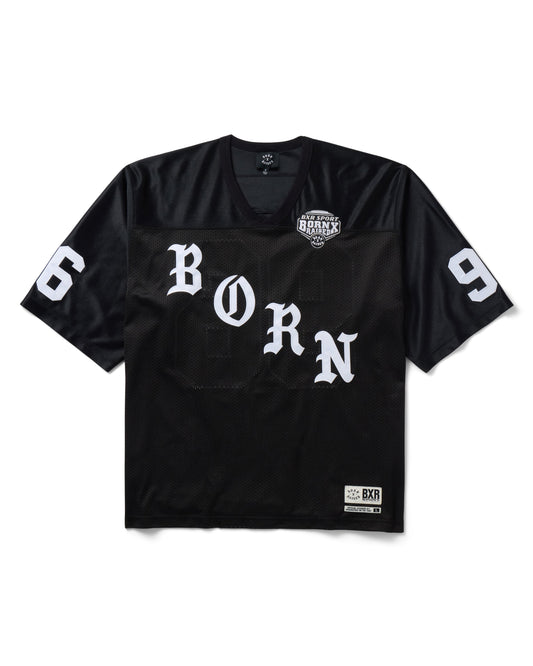 PARANOIA FOOTBALL JERSEY: BLACK