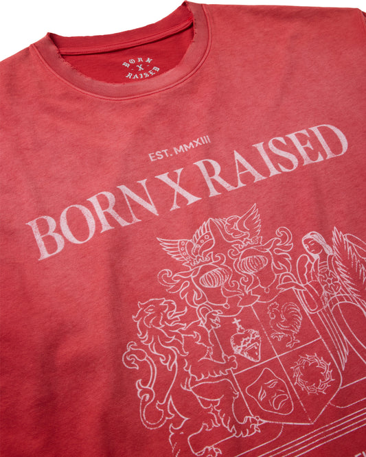 PARANOIA CREST LONGSLEEVE: VINTAGE CARDINAL