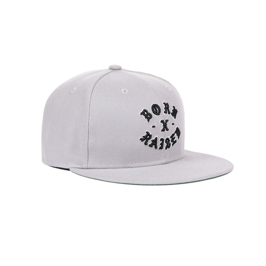 ROCKER SNAPBACK HAT: GREY / BLACK