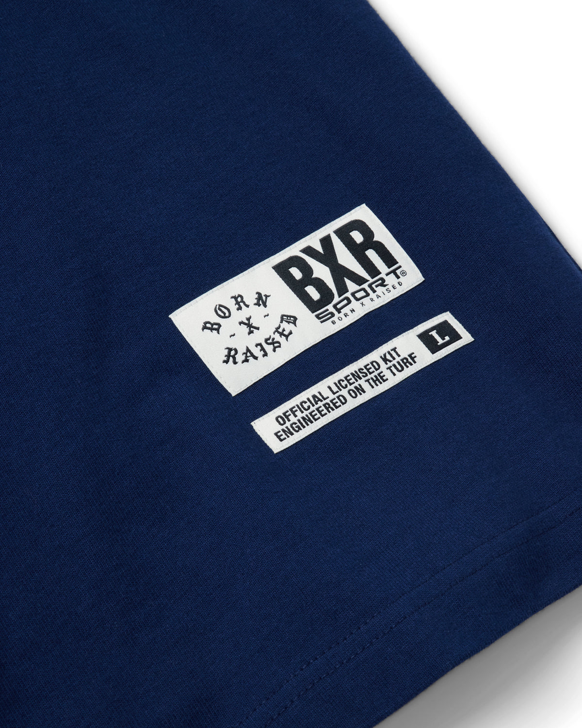 SHOULDER ARCH LONGSLEEVE: NAVY / WHITE