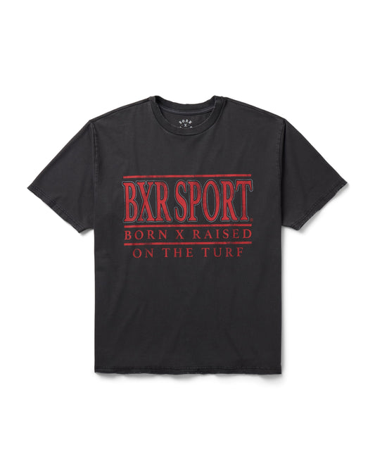 UNIVERSITY TEE: VINTAGE BLACK